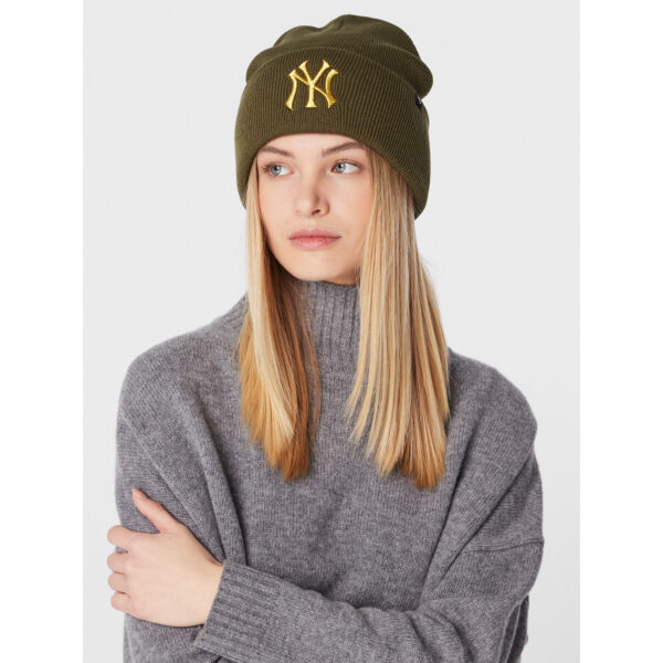 Kepurė 47 Brand MLB New York Yankees Metalic Haymaker B-HYMKM17ACE-SWA Žalia