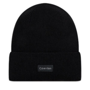 Kepurė Calvin Klein Essential Knit Beanie K60K608519 Juoda