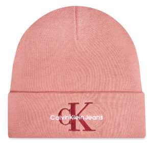 Kepurė Calvin Klein Mono Logo Embro K60K612668 Rožinė