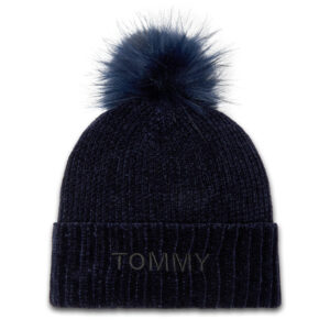 Kepurė Tommy Hilfiger AW0AW13446 Tamsiai mėlyna