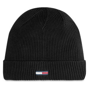 Kepurė Tommy Hilfiger Elongated Flag AW0AW16777 Juoda