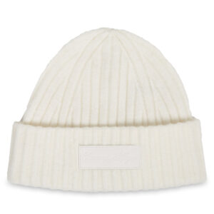 Kepurė Tommy Hilfiger Tommy Twist Beanie AW0AW15325 Balta