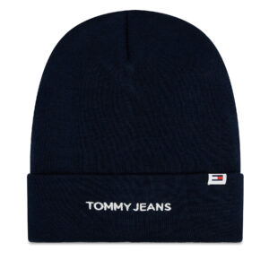 Kepurė Tommy Jeans Linear Logo AW0AW15843 Tamsiai mėlyna