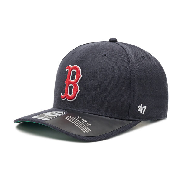 Kepurė su snapeliu 47 Brand Boston Red Sox 47 Clean Up B-CLZOE02WBP-NY Tamsiai mėlyna