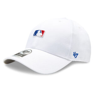 Kepurė su snapeliu 47 Brand MLB Batter Man Logo Base Runner Snap '47 MVP MLB-BRMPS01WBP-WH Balta