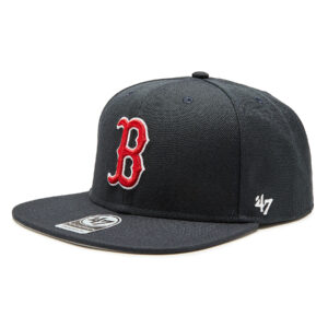 Kepurė su snapeliu 47 Brand MLB Boston Red Sox Sure Shot '47 CAPTAIN B-SRS02WBP-NYC Tamsiai mėlyna