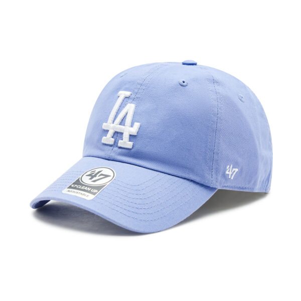 Kepurė su snapeliu 47 Brand MLB Los Angeles Dodgers '47 CLEAN UP B-RGW12GWS-LVB Violetinė