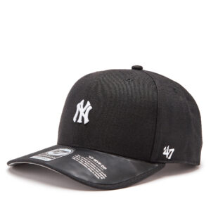 Kepurė su snapeliu 47 Brand MLB New York Yankees Base Runner 47 MVP DP B-BRMDP17WBP-BK Juoda