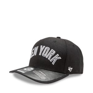 Kepurė su snapeliu 47 Brand MLB New York Yankees Replica Script 47 MVP DP B-REPSP17WBP-BKB Juoda