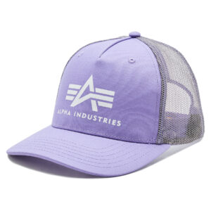 Kepurė su snapeliu Alpha Industries Basic 186902 Violetinė