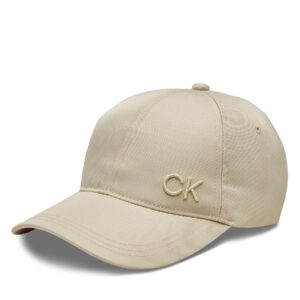 Kepurė su snapeliu Calvin Klein Ck Embroidery Shiny Cap K60K611726 Pilka