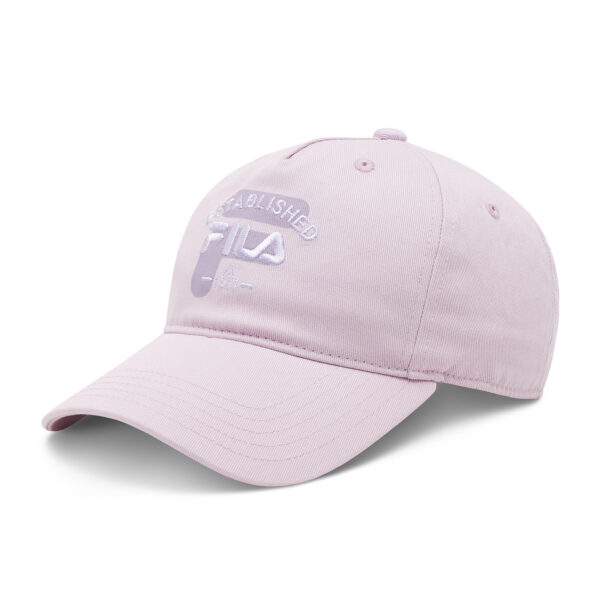 Kepurė su snapeliu Fila Barnaul 5 Panel Cap With Elevated Basic Logo FCU0086 Violetinė