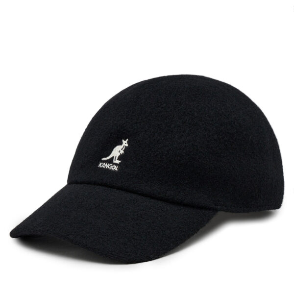 Kepurė su snapeliu Kangol Wool Spacecap K3660 Juoda