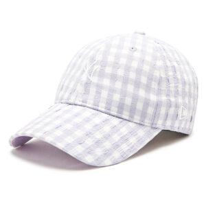 Kepurė su snapeliu New Era Gingham 9Twent 60358047 Violetinė