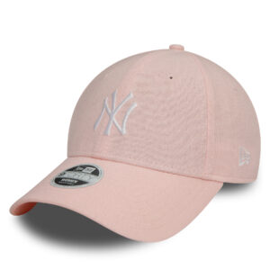 Kepurė su snapeliu New Era Wmns Mlb Linen 940 Nyy 60503462 Rožinė