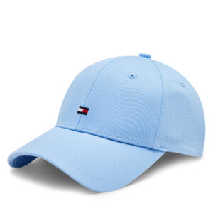 Kepurė su snapeliu Tommy Hilfiger Essential Flag Cap AW0AW16360 Mėlyna