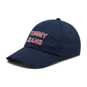 Kepurė su snapeliu Tommy Jeans Graphic Cap AW0AW10191 Tamsiai mėlyna