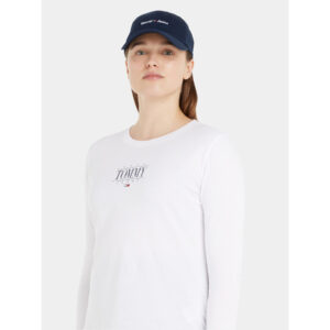 Kepurė su snapeliu Tommy Jeans Tjw Sport Cap AW0AW15472 Tamsiai mėlyna