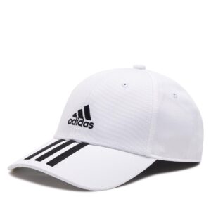 Kepurė su snapeliu adidas Baseball 3-Stripes Twill Cap FQ5411 Balta