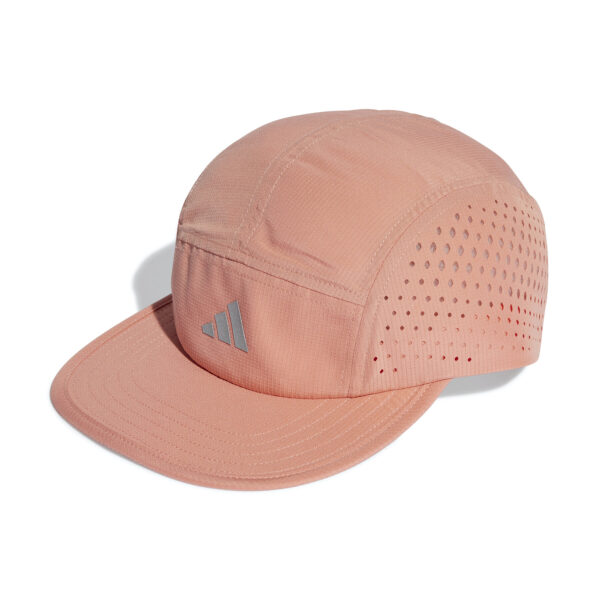 Kepurė su snapeliu adidas Running x 4D HEAT.RDY Five-Panel Cap IK8392 Koralų