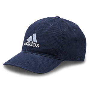 Kepurė su snapeliu adidas Two-Colour Embroidered Logo Dad Cap HT2036 Tamsiai mėlyna