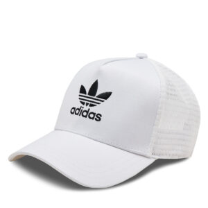 Kepurė su snapeliu adidas adicolor IS3015 Balta