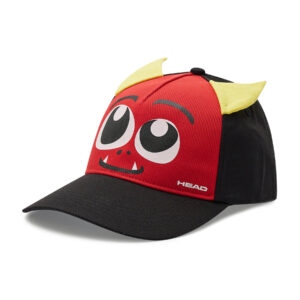 Kepurės vaikams, Kepurė su snapeliu Head Cap Monster 287070 Raudona