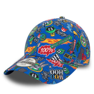 Kepurės vaikams, Kepurė su snapeliu New Era Kids Lt Graphic 940 Looney 60435032 S Mėlyna