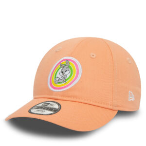 Kepurės vaikams, Kepurė su snapeliu New Era Kids Pastel Lt 940 Bugs 60435021 Oranžinė