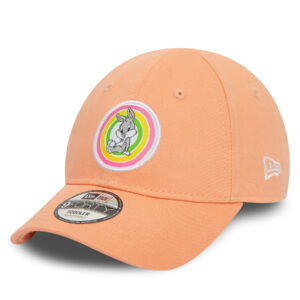 Kepurės vaikams, Kepurė su snapeliu New Era Kids Pastel Lt 940 Bugs 60435026 Oranžinė