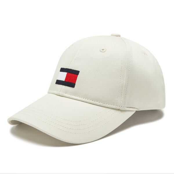 Kepurės vaikams, Kepurė su snapeliu Tommy Hilfiger AU0AU01668 Écru