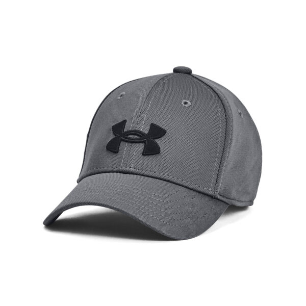 Kepurės vaikams, Kepurė su snapeliu Under Armour Boy's UA Blitzing 1376708-012 Pilka