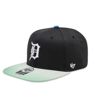 Kepurės vyrams, Kepurė su snapeliu 47 Brand Mlb Detroit Tigers Paradigm Tt Snap ’47 Captain B-PDMCP09CTP-BK Juoda