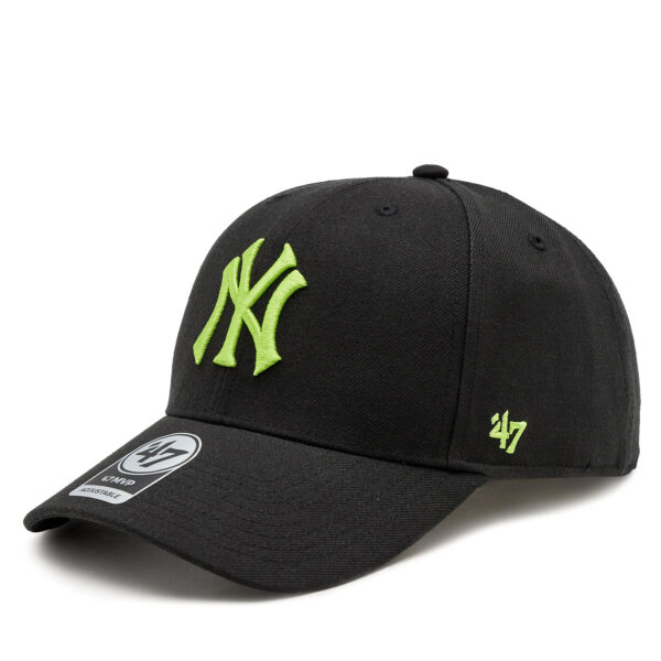 Kepurės vyrams, Kepurė su snapeliu 47 Brand Mlb New York Yankees '47 Mvp Snapback B-MVPSP17WBP-BKAM Juoda