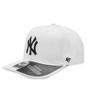 Kepurės vyrams, Kepurė su snapeliu 47 Brand Mlb New York Yankees Cold Zone CLZOE17WBP Balta