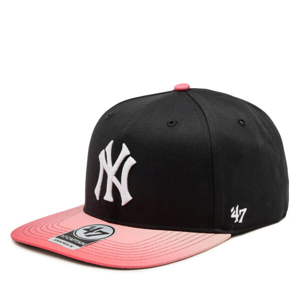 Kepurės vyrams, Kepurė su snapeliu 47 Brand Mlb New York Yankees Paradigm Tt Snap ’47 Captain B-PDMCP17CTP-BKA Juoda