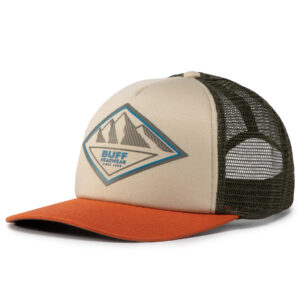 Kepurės vyrams, Kepurė su snapeliu Buff Trucker Cap Eucalyptus Nut 117248.305.10.00 Smėlio