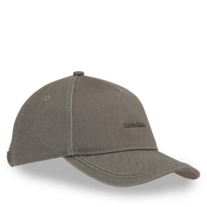 Kepurės vyrams, Kepurė su snapeliu Calvin Klein Metal Lettering Bb Cap K50K511999 Žalia