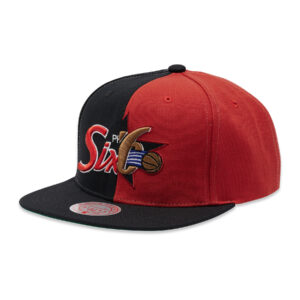 Kepurės vyrams, Kepurė su snapeliu Mitchell & Ness NBA Split Crown HHSS4321 Juoda