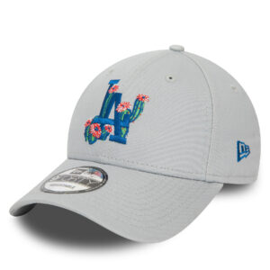 Kepurės vyrams, Kepurė su snapeliu New Era Flower Icon 940 La Dodgers 60435114 Pilka