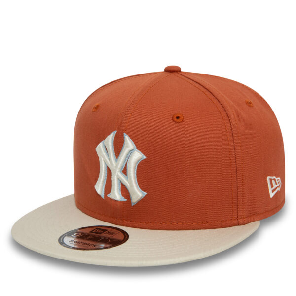 Kepurės vyrams, Kepurė su snapeliu New Era Mlb Patch 950 Nyy 60503481 Ruda