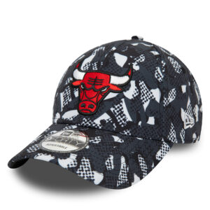 Kepurės vyrams, Kepurė su snapeliu New Era Seas Print 940 Bulls 60435155 Juoda