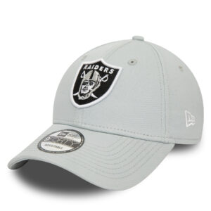 Kepurės vyrams, Kepurė su snapeliu New Era Side Patch 940 Raiders 60435130 Pilka