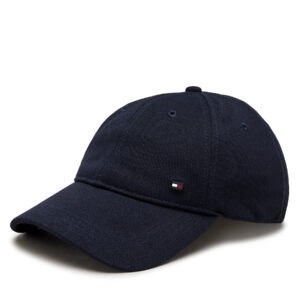 Kepurės vyrams, Kepurė su snapeliu Tommy Hilfiger 1985 Pique Soft 6 Panel Cap AM0AM12150 Mėlyna