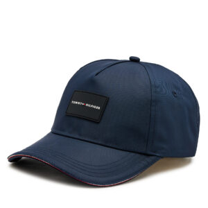 Kepurės vyrams, Kepurė su snapeliu Tommy Hilfiger Corporate Repreve 5 Panel Cap AM0AM12545 Tamsiai mėlyna