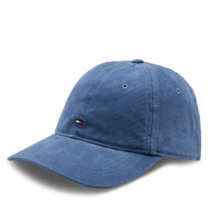 Kepurės vyrams, Kepurė su snapeliu Tommy Hilfiger Flag '85 Soft 6 Panel Cap AM0AM12531 Tamsiai mėlyna