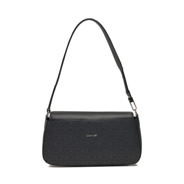 Klasikinės rankinės moterims, Rankinė Calvin Klein Business Shoulder Bag_Epi Mono K60K611888 Juoda