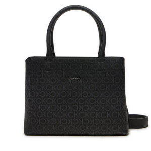 Klasikinės rankinės moterims, Rankinė Calvin Klein Ck Business Medium Tote_Mono K60K612575 Juoda