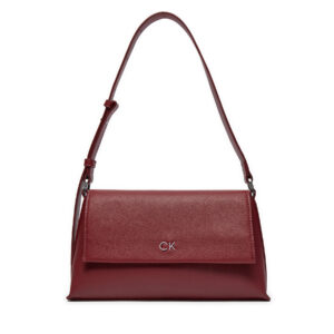 Klasikinės rankinės moterims, Rankinė Calvin Klein Ck Daily Shoulder Bag Pebble K60K612139 Raudona