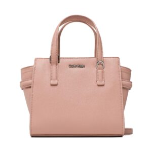 Klasikinės rankinės moterims, Rankinė Calvin Klein Ck Must Mini Tote K60K610207 Rožinė